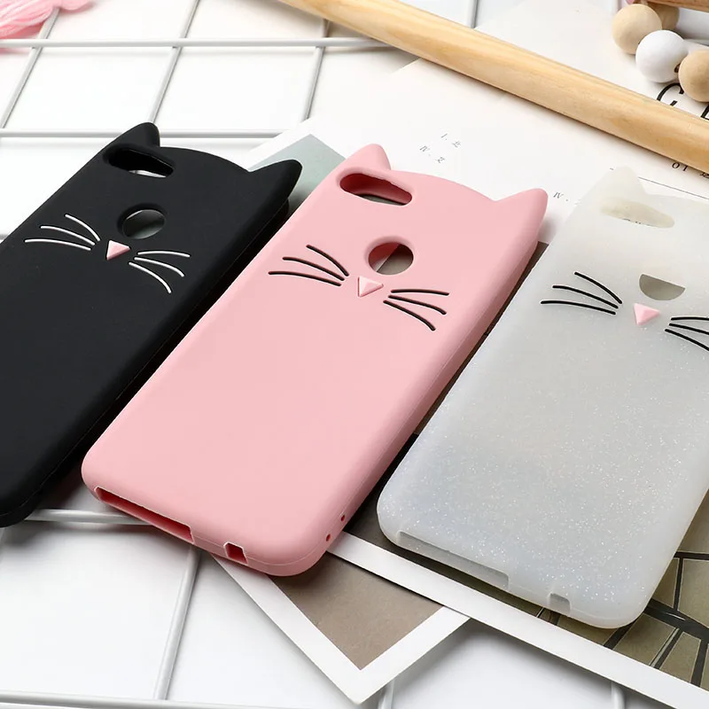Чехол для huawei Y5 Y5 Y3 II Y6 Y9 чехол s 3D милый Кот силиконовый чехол для huawei Y7 Prime Y7 Pro Y9 бампер
