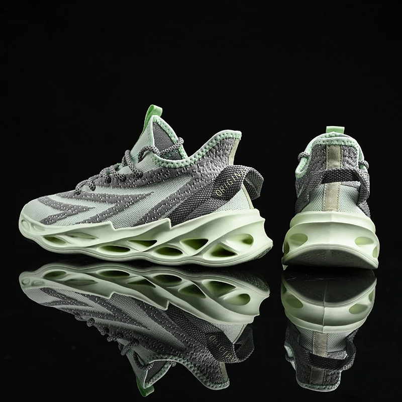 Мужские кроссовки Рабочая обувь для прогулок мягкая ажурная подошва