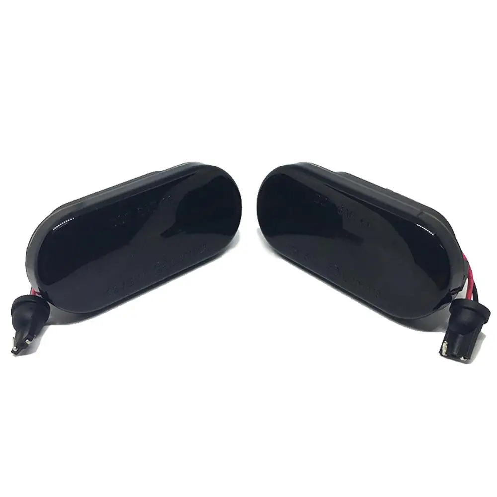 LED Car Amber Signal Light Side Flowing Water Indicator Bulbs Blinker Lights for Volkswagen Golf Bora Passat Black/White | Автомобили и