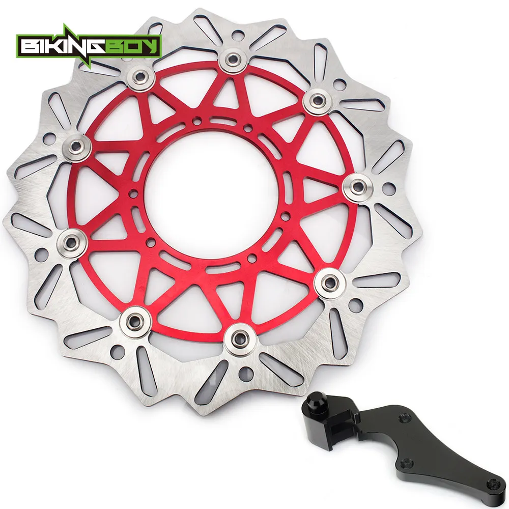Передний Кронштейн дискового ротора BIKINGBOY для Honda CRF250R CRF450R 15 16 17 18 CRF 320 RX 450 2017 2018 250R