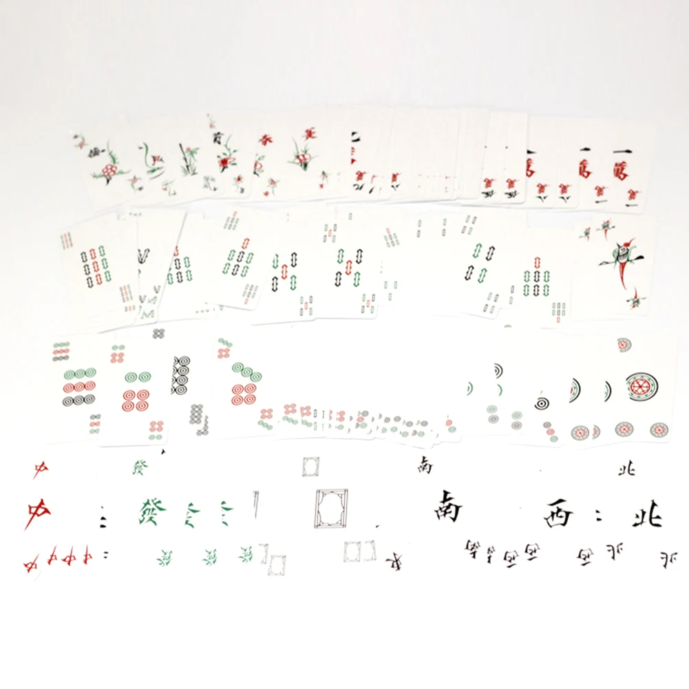 144 листов/комплект портативная Бесшумная бумага для покера | Спорт и развлечения