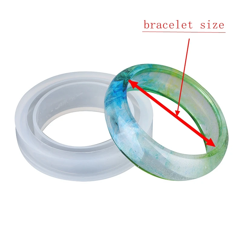 Прозрачная силиконовая форма для приглашений в виде высушенных цветов круглого