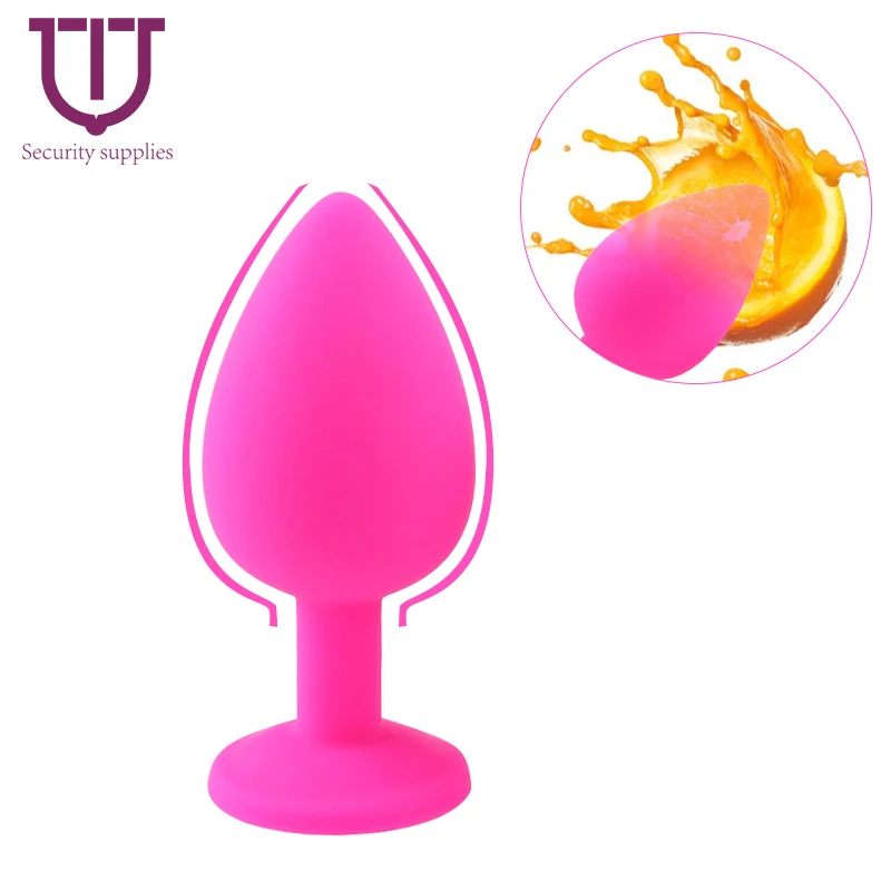 Силиконовая Анальная пробка для заднего двора секс-игрушка секс-игрушка/пробка |