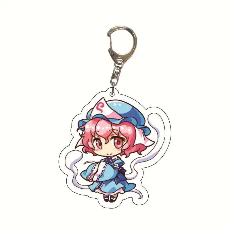 Модный акриловый брелок с аниме проекта Touhou версия Q игровые персонажи подвеска