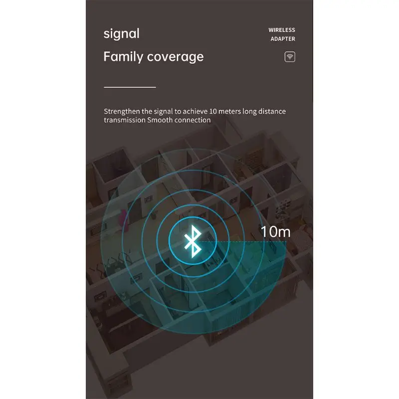 Беспроводной Bluetooth совместимый с 5 0 приемник передатчика 2 в 1 адаптер двойной