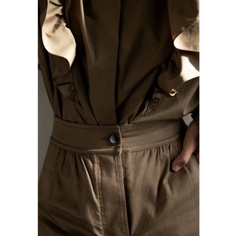 Женская рубашка с отложным воротником PUWD новинка 2019| |