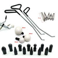 dent removal rods newly design hook tools push rod black car crowbar paintless dent repair tools kits ding hail puller set