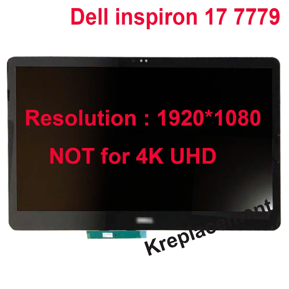 ЖК-дисплей для Dell Inspiron 17 7779 со светодиодной подсветкой и сенсорным экраном 3 дюйма