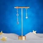 Серьги-гвоздики женские в виде аниме, 1 пара, декоративный реквизит