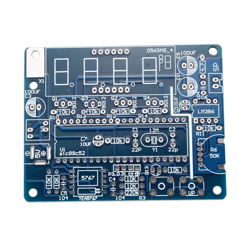 TEA5767 DC 4 5 V-5 V Diy Мини цифровой FM-радиоприемник 87MHZ-108MHZ 2W 8ohm комплект электроники для