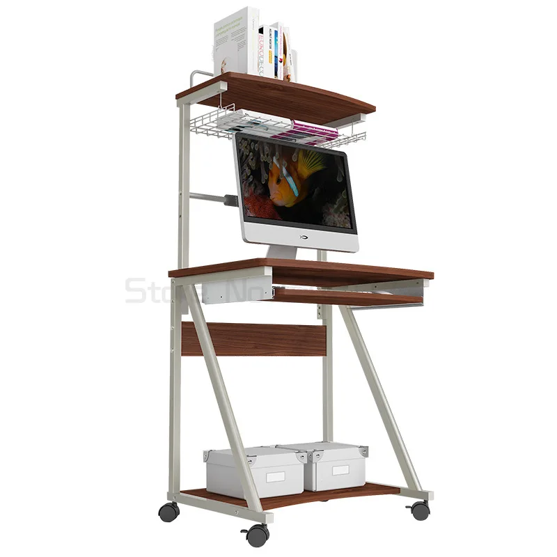 

Computer desk desktop household mini movable desk simple bedroom small family simple table