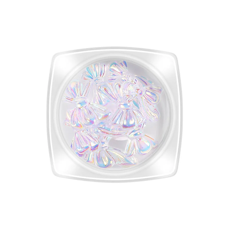 

Nail Butterfly Jewelry Aurora magic color nail decoration crystal glue three dimensional super flash Japanese nail paste ins new