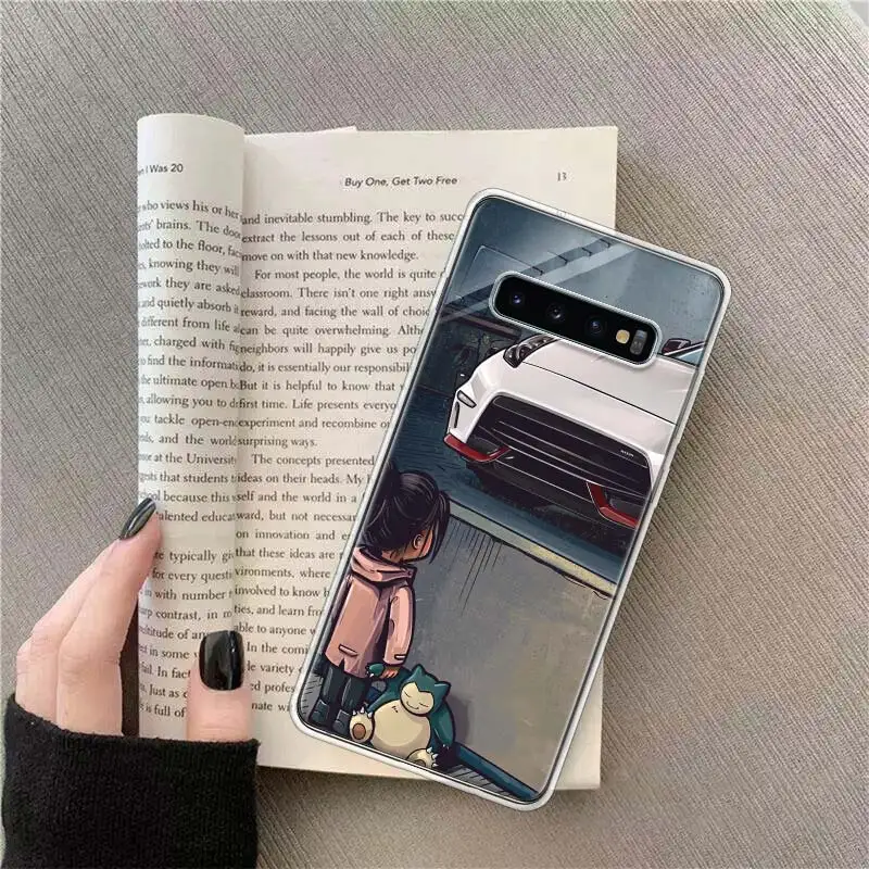 

Boy See Sports Car Jdm Drift Phone Cover For Samsung Galaxy Note 20 10 9 8 S20 Ultra S10 S10E S9 S8 J6 J4 Plus Lite S7 S6 Case