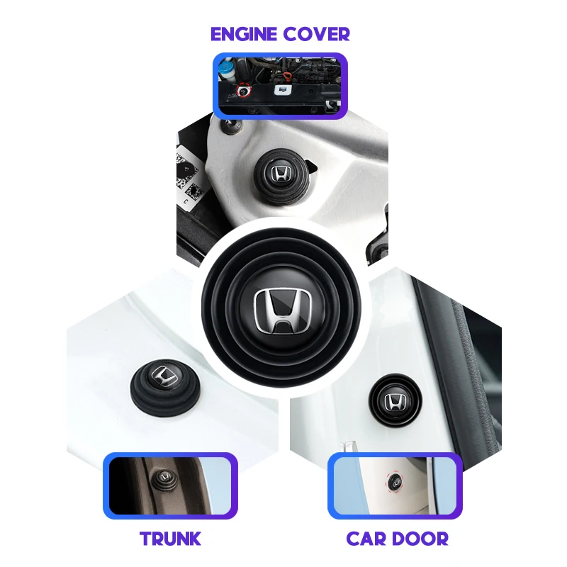 4 шт. противоударные наклейки для автомобильной двери и багажника | Автомобили