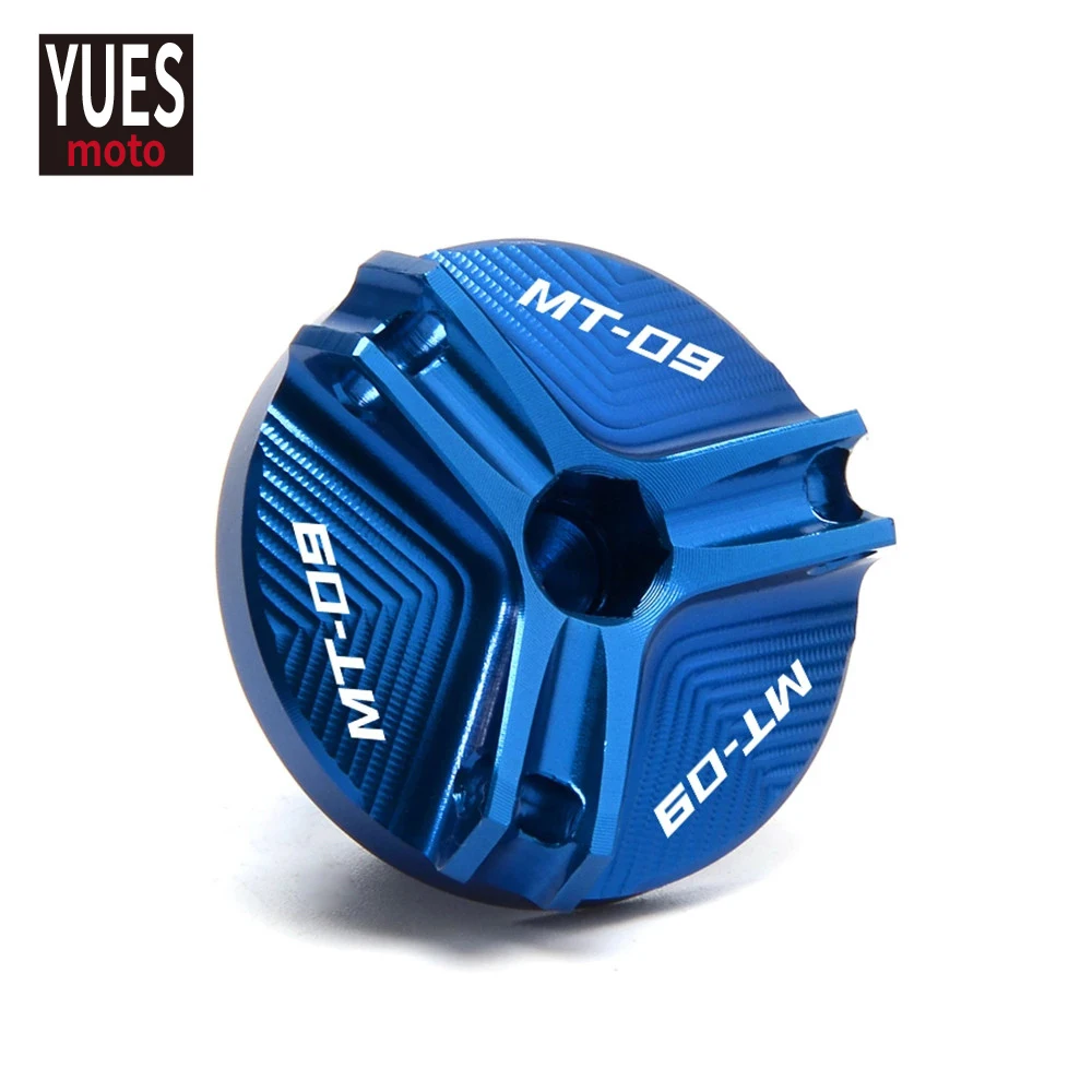 Аксессуары для мотоциклов крышка заглушки двигателя наполнитель масла YAMAHA MT09 MT 09
