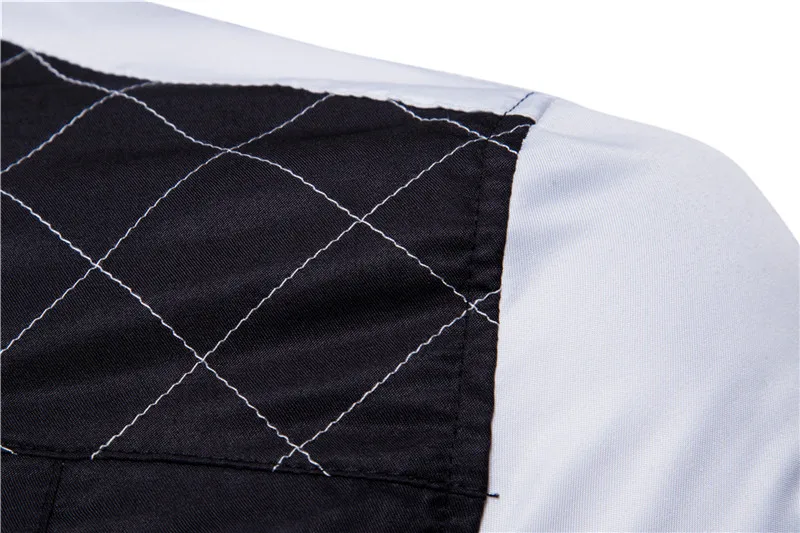 

2021 Mens Military Style Men Casual Shirts High Quality Cotton Patchwork Color Shirt Classic Dress Shirts