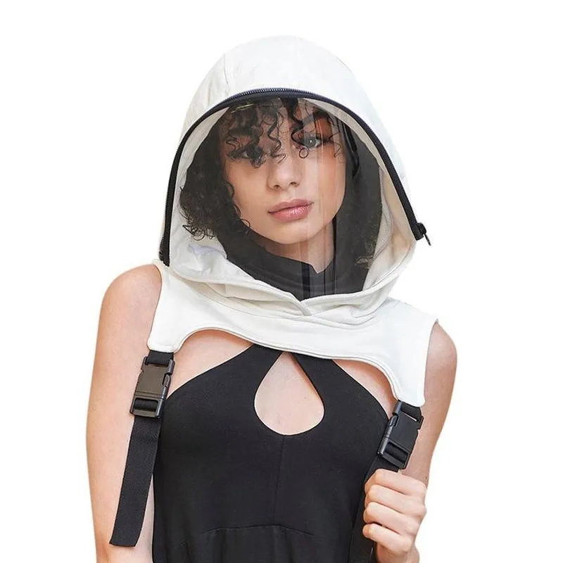 

Hooded Cycling Cap Cycling Windproof Hat Full Protective Breathable Dust-proof Mask Outdoor Face O3N2