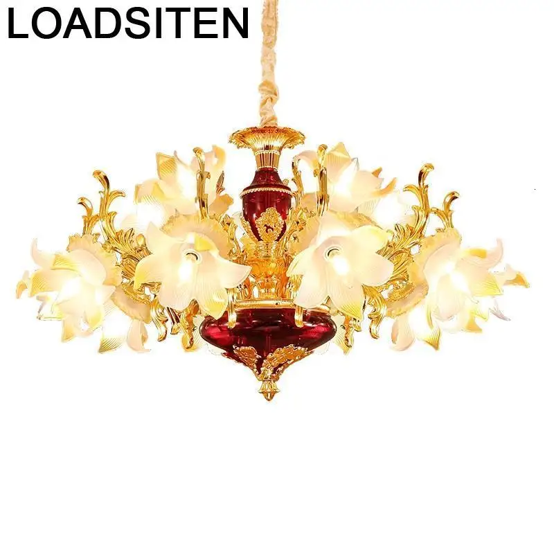 Подвесной светильник с кристаллами в скандинавском стиле для дома современный