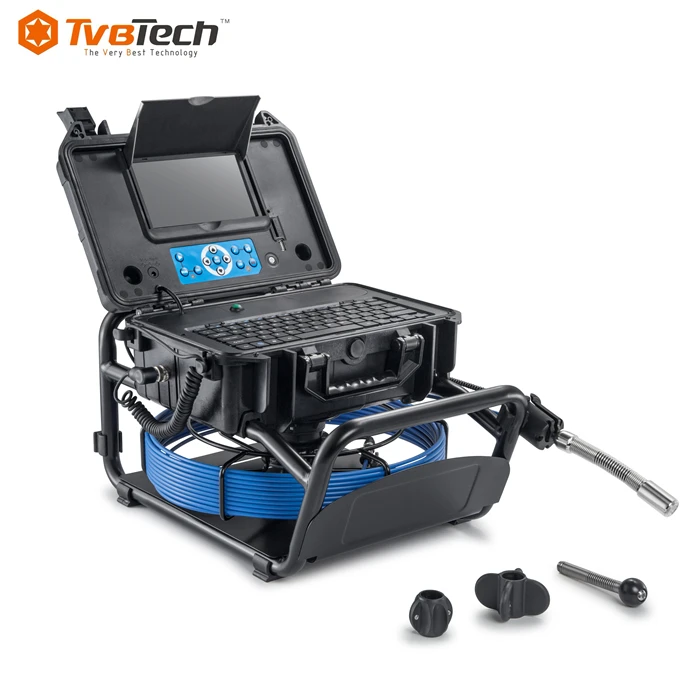

40M Sewer Drain Video CCTV Pipe Inspection Camera With Meter Counter