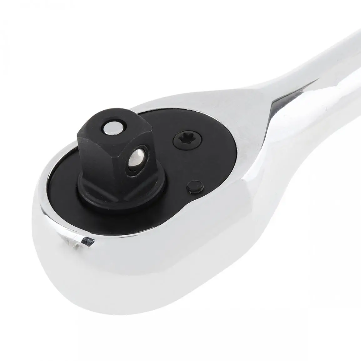 

3/8 Inch Steel Quick Adjustable Ratchet Wrench 72 Teeth Universal Vehicle Socket Wrench Spanner for Car Repair Tool