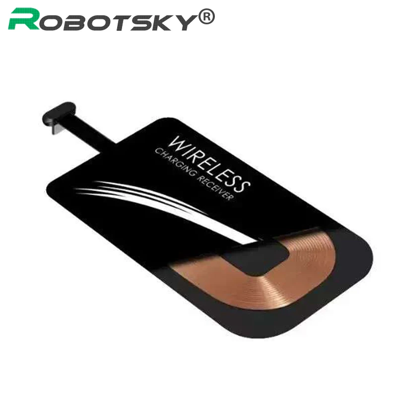 Универсальное беспроводное зарядное устройство Qi Type-C зарядный приемник для USB Type