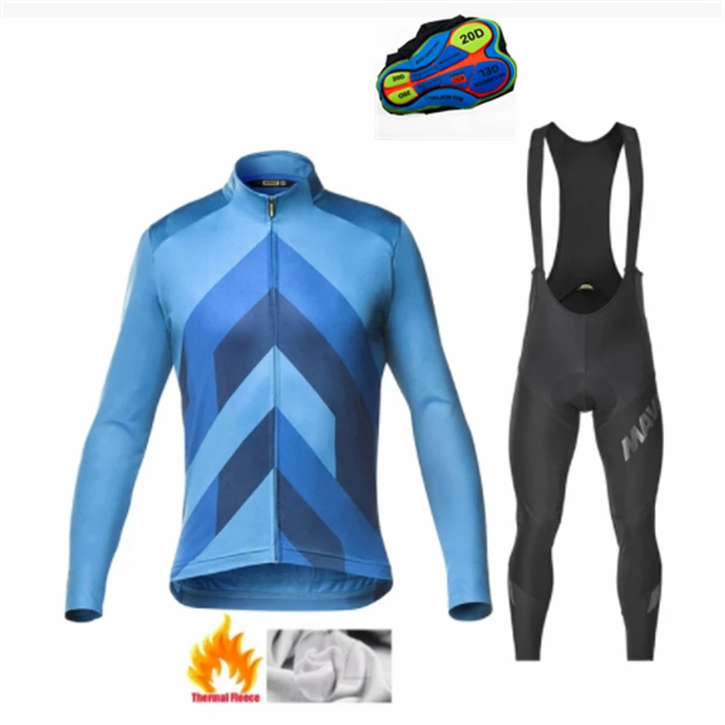 

Long Sleeve MTB Bicycle Clothing Winter Cycling Clothing Men Pro STRAVA Pro Team Winter Cycling Clothing Breathable