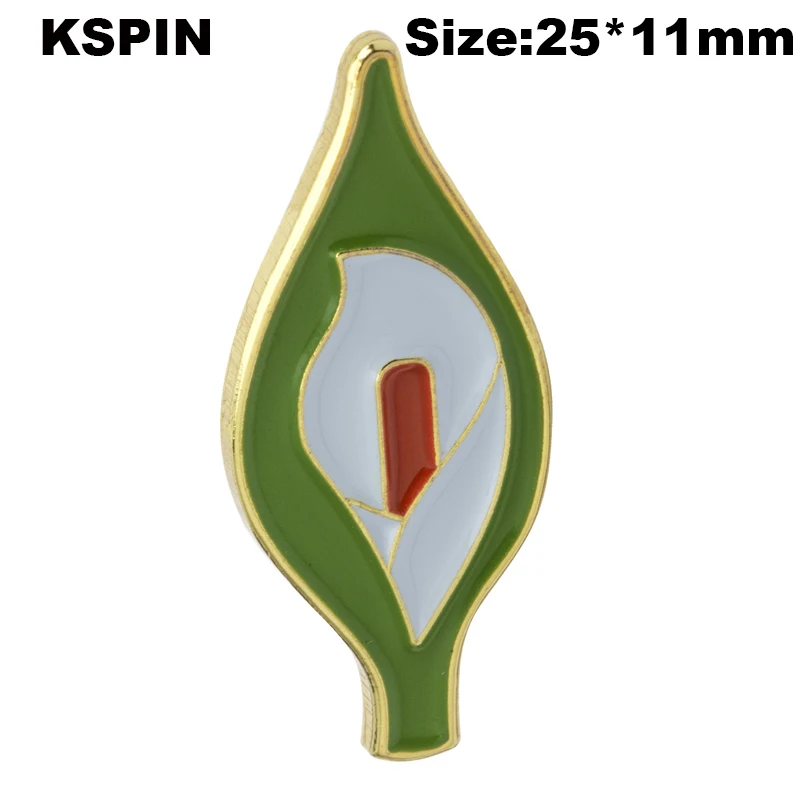 Значки на булавке с флагом ирландской лилии для одежды значки защитная брошь XY0258