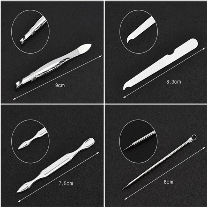Набор ножниц для маникюра и педикюра LJ94 многофункциональный инструмент стрижки