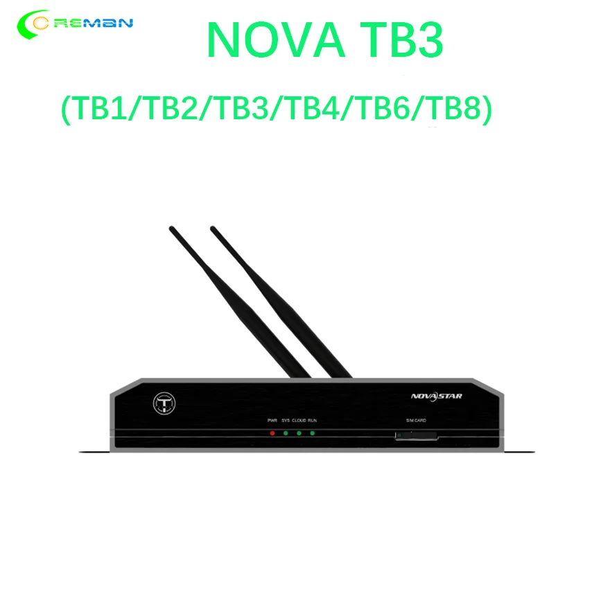 Novastar TB6 Sync async 2 3 миллионов пикселей медиаплеер с большим экраном контроллер
