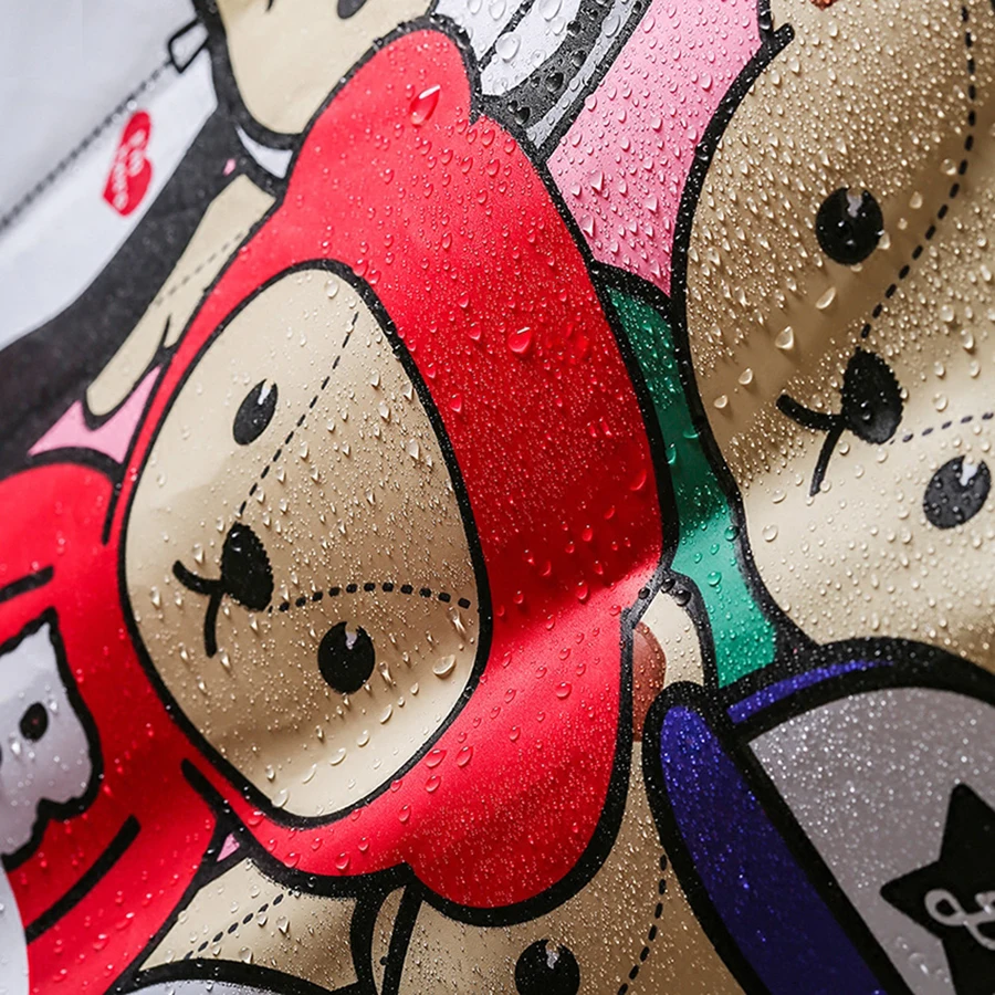 Прозрачное пончо для прогулок на открытом воздухе безопасные пластиковые