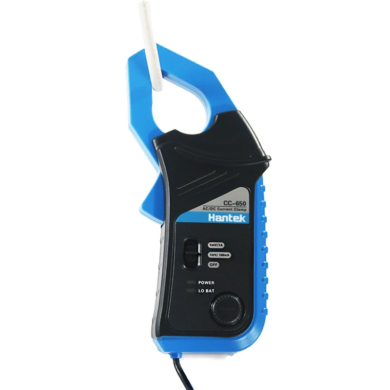 Hantek CC-650 AC/DC токовые клещи Электрический измеритель-преобразователь с BNC Тип