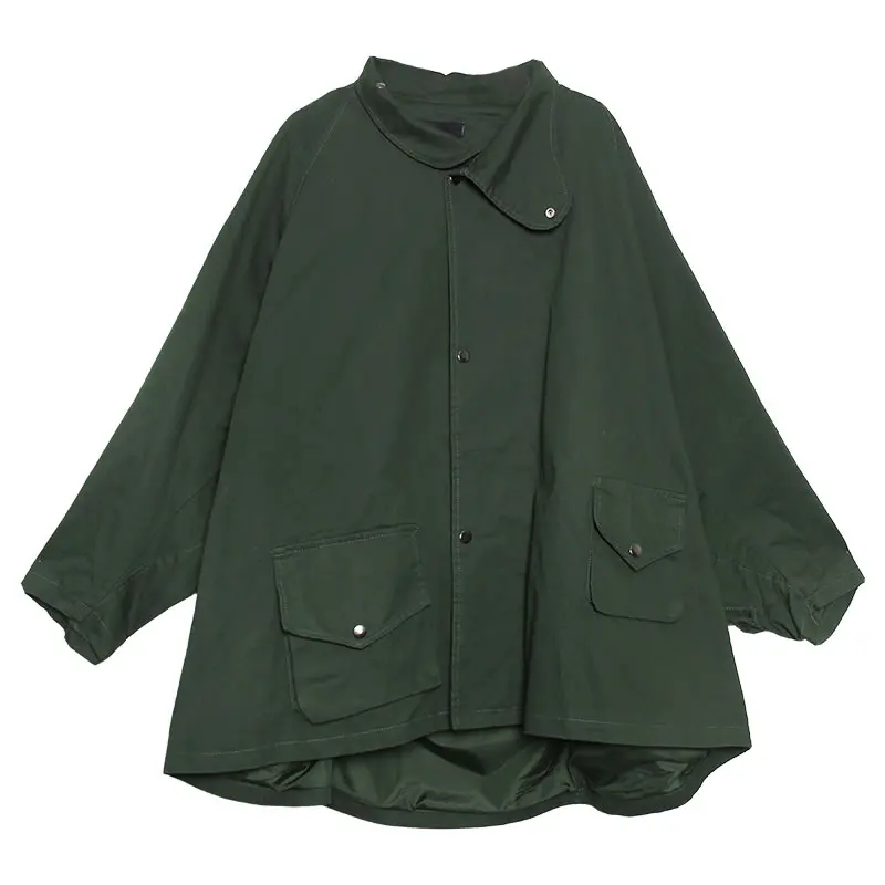 Женская Асимметричная куртка XITAO свободная винтажная большого размера плюс с