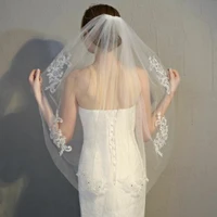 perfect combination floral lace and crystal fingertip bridal veil wedding veil bridal veil with comb
