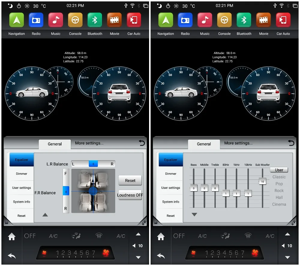 Ips вращающийся экран 6-Core PX6 HD 2 din 12," Android 9,0 универсальный автомобильный Радио dvd gps головное устройство Bluetooth wifi USB легкое подключение