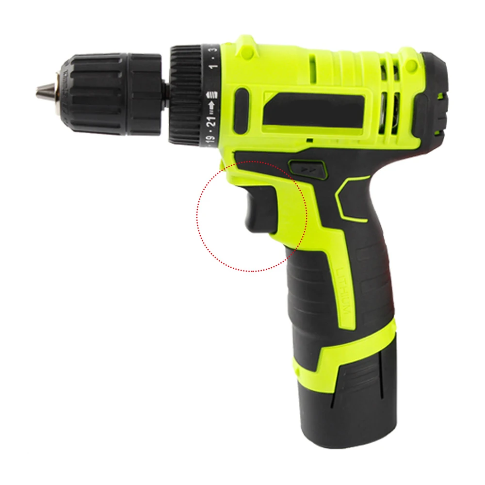 12V Lithium Battery Cordless Drill Switch Speed Control Trigger With Small Light Electric | Инструменты