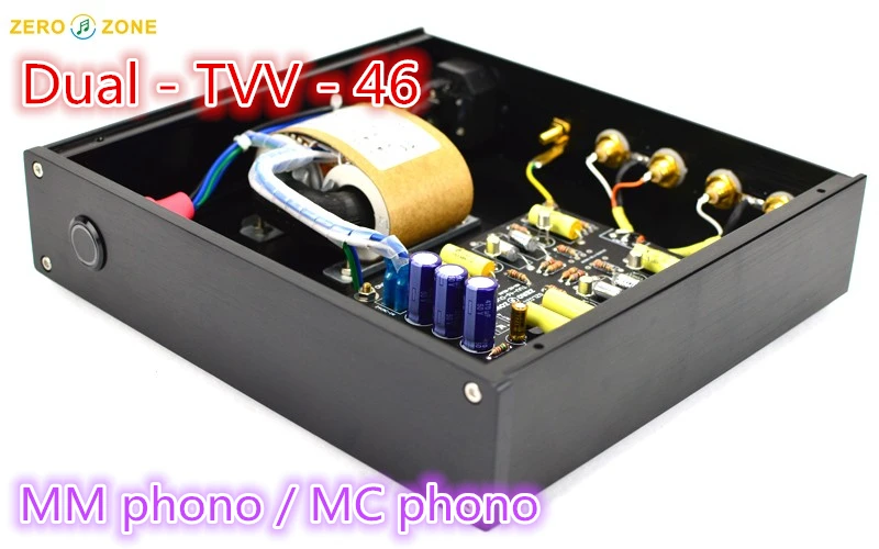 Полностью дискретный усилитель phono MM MC phono/Three terminal блок питания с регулируемым