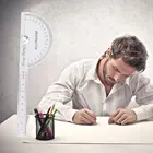 300 мм Регулируемая комбинированная квадратная угловая линейка 45  90 градусов с пузырьковым уровнем Многофункциональный измерительный инструмент Лидер продаж