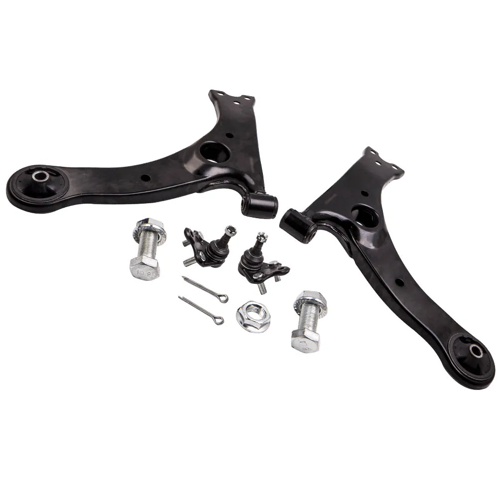 

Maxpeedingrods 2 шт. передние нижние рычаги управления + 2x шаровые шарниры пара для Toyota Corolla 2003-2013