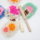 2 шт.компл. деревянная защелка, фотоинструмент для гобелен, ковер, изготовление ковровых покрытий, рукоделие, вышивка, Декор