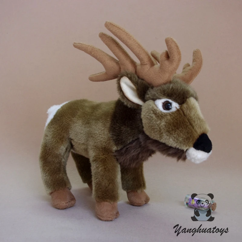 

High quality stuffed animals toys Real life plush Moose Dolls soft Toy children gifts Elk Doll