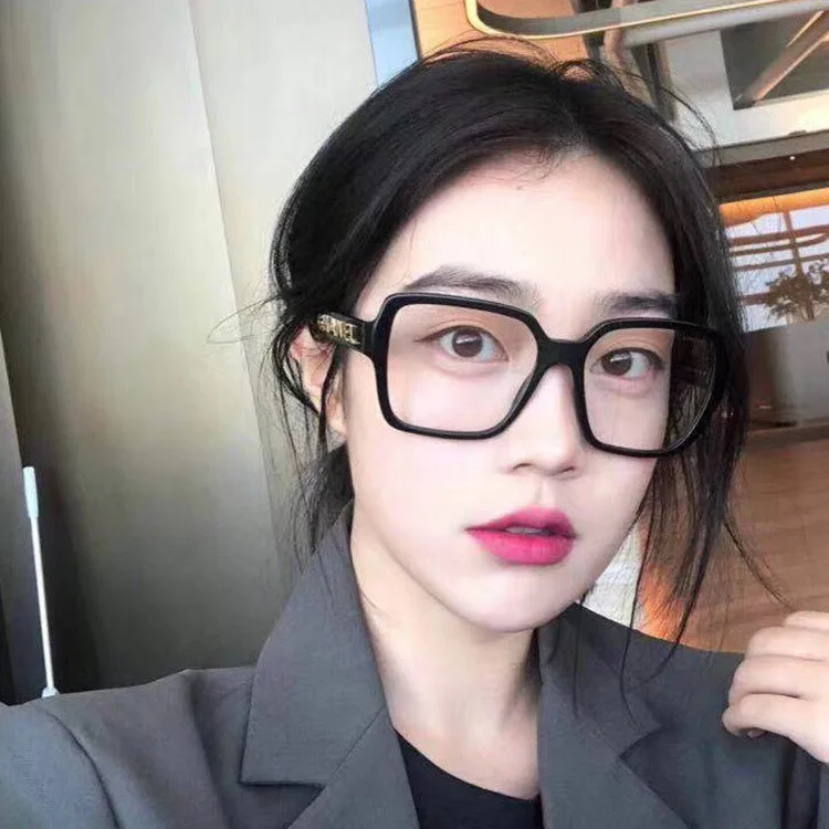 

Vintage Eyeglasses frame Women Men Square Acetate glasses frame 5408 for myopia optical gafas oculos de With orginal case