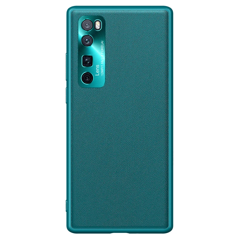 Чехол для телефона Huawei Nova 7 SE Pro чехол из искусственной кожи с мягкой силиконовой
