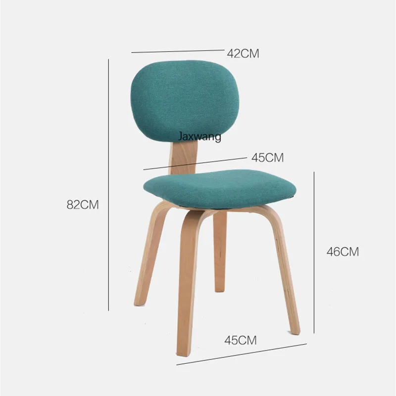 

Simple Dining Chairs Kitchen Furniture Solid Wood Backrest Chair Desk Chair Simple Modern Chair Nordic Minimalist Home Ins Chair