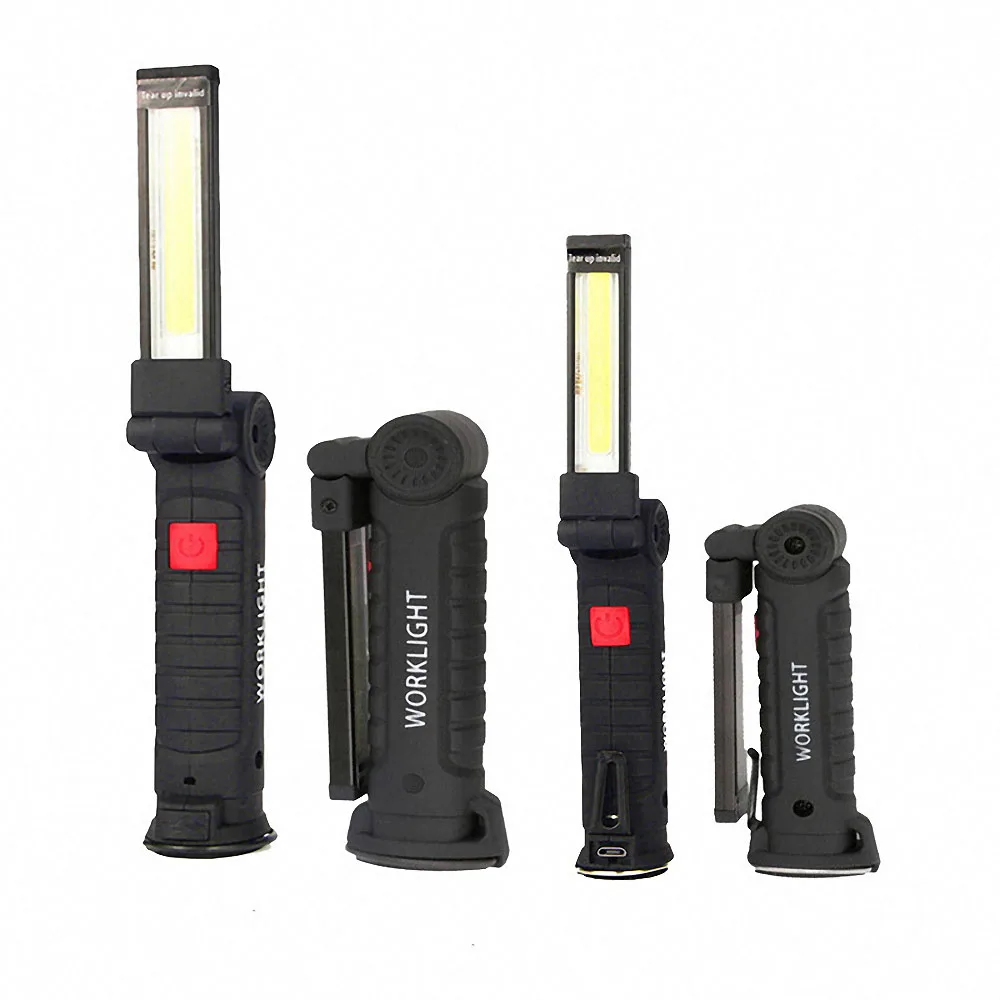 5 режимов COB светодиодный светильник фонарь Гибкий ручной рабочий магнитная
