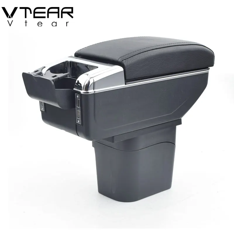 Vtear для Chevrolet Cruze 2011, аксессуары, подлокотник, кожаный подлокотник, usb ящик для хранения, автомобильный стиль, украшение автомобиля, интерьер шевроле круз