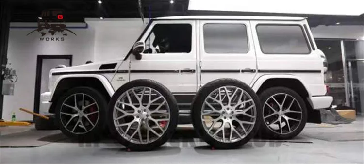 G класс W463 алюминиевый сплав кованые 2" W463 колеса B стиль-2 черный и серебристый для W463 колеса круглый год