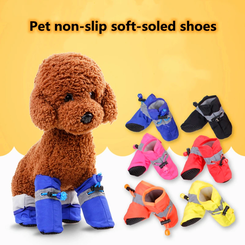 

Pet Dog Shoes Waterproof Chihuahua Anti-Slip Boots Zapatos Para Perro Puppy Cat Socks Botas Sapato Para Cachorro Chaussure Chien