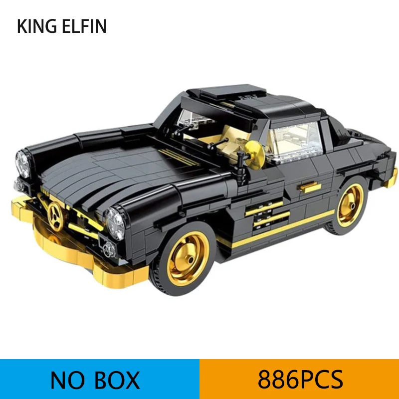 Статическая версия 10005 крыла чайки 300SL спортивный автомобиль креативная