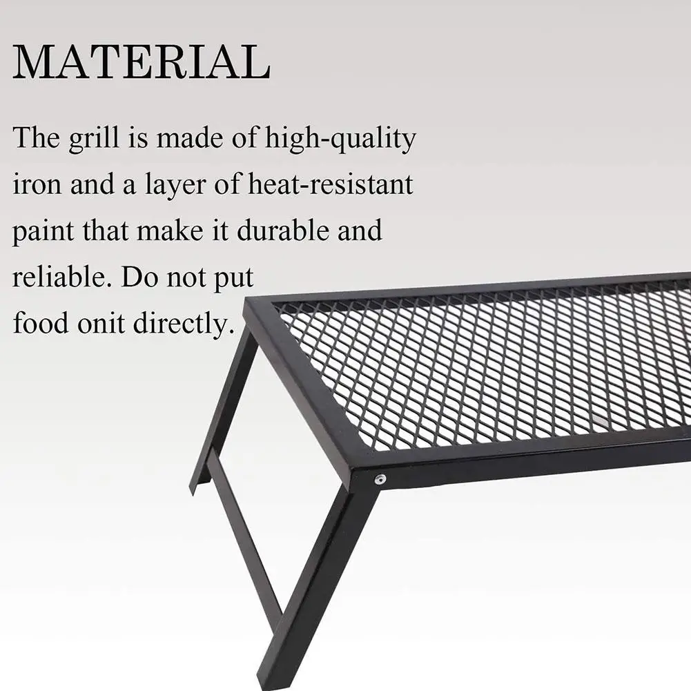 

Portable Steel BBQ Grill Folding BBQ Grill Mini Pocket BBQ Grill Barbecue Accessories For Home Park Use