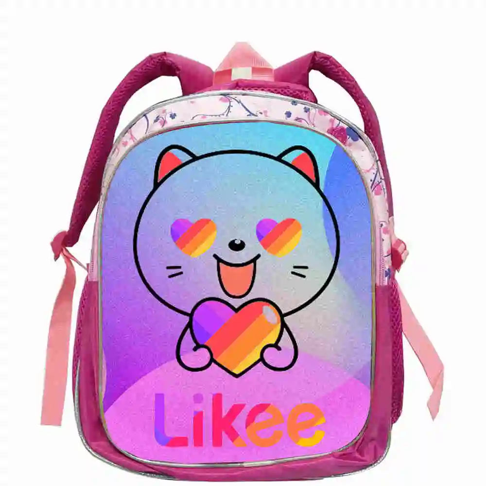 Рюкзак LIKEE 1 для России (как видео) женская сумка книг с 3D принтом мягкая одной